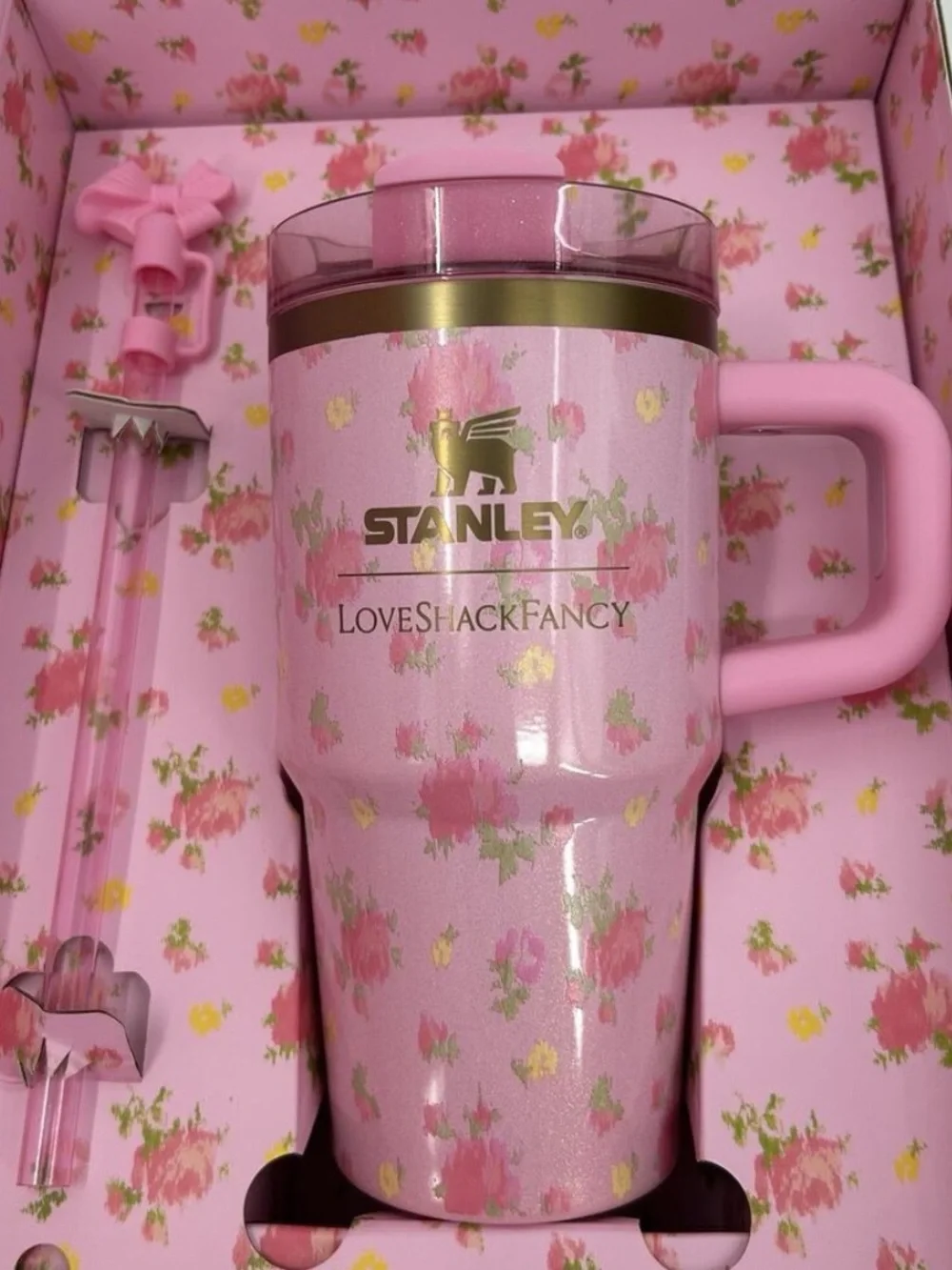 Stanley X Love Shack Fancy Quencher 20oz Tumbler Ibiza Sunset